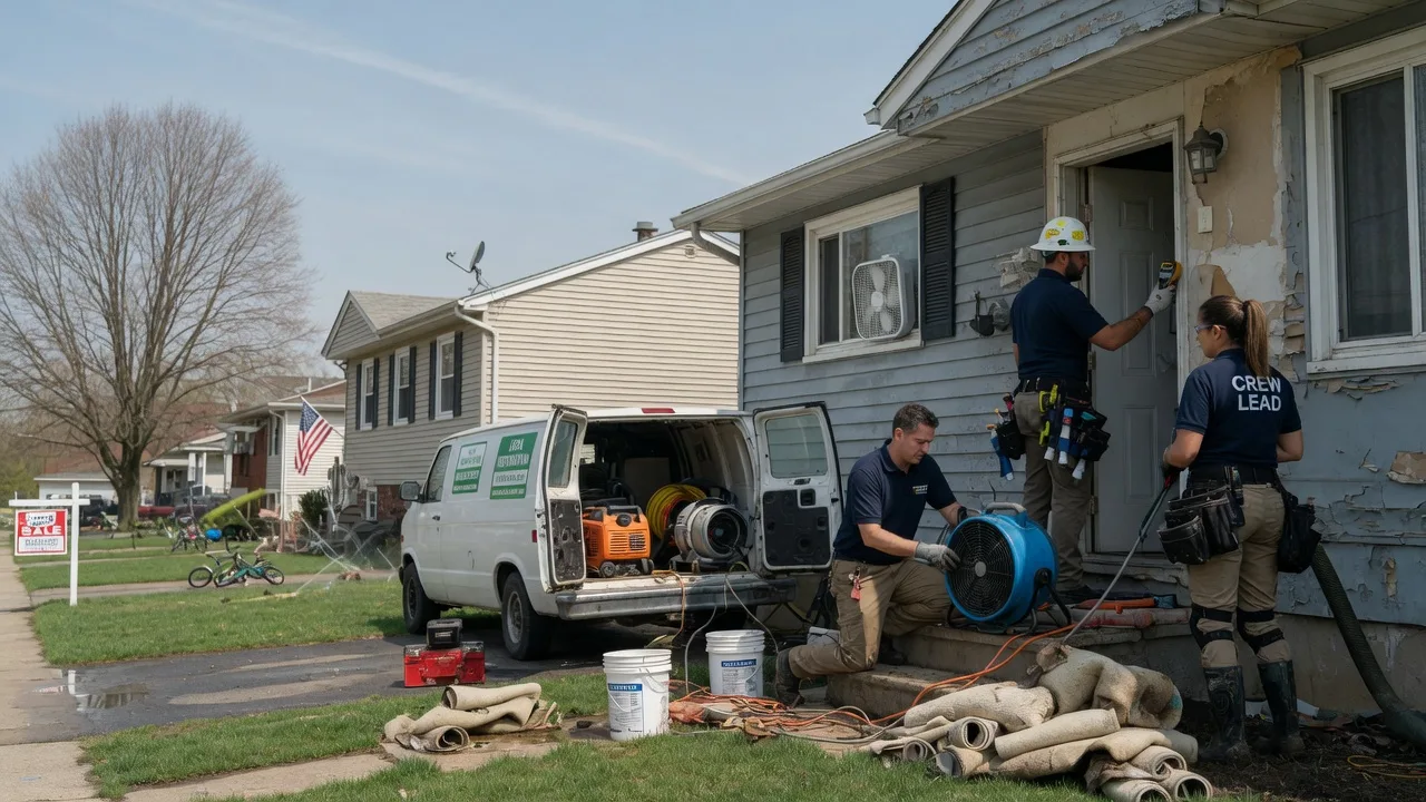 Flood Cleanup in North Lawrence, OH near me