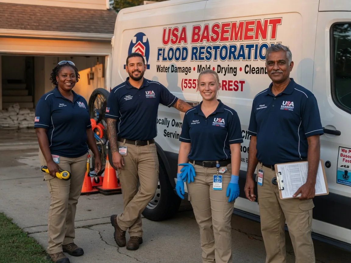 Basement Flood Cleanup company in North Lawrence, OH